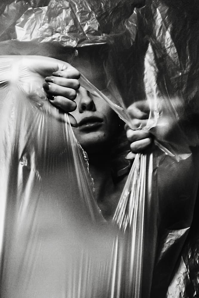 Trapped in Plastic by Bogdan Bouşcă — canvas wall art