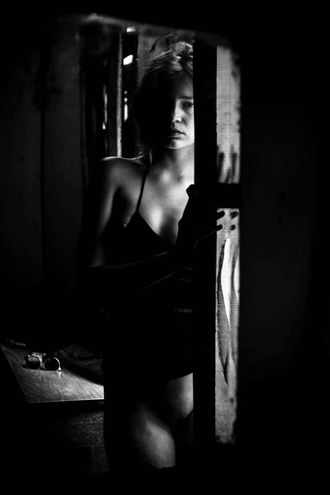 Woman By Window Light by Thanakorn Chai Telan — canvas wall art