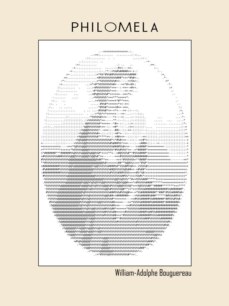 Classical Woman Text Art by Doa Project — canvas wall art