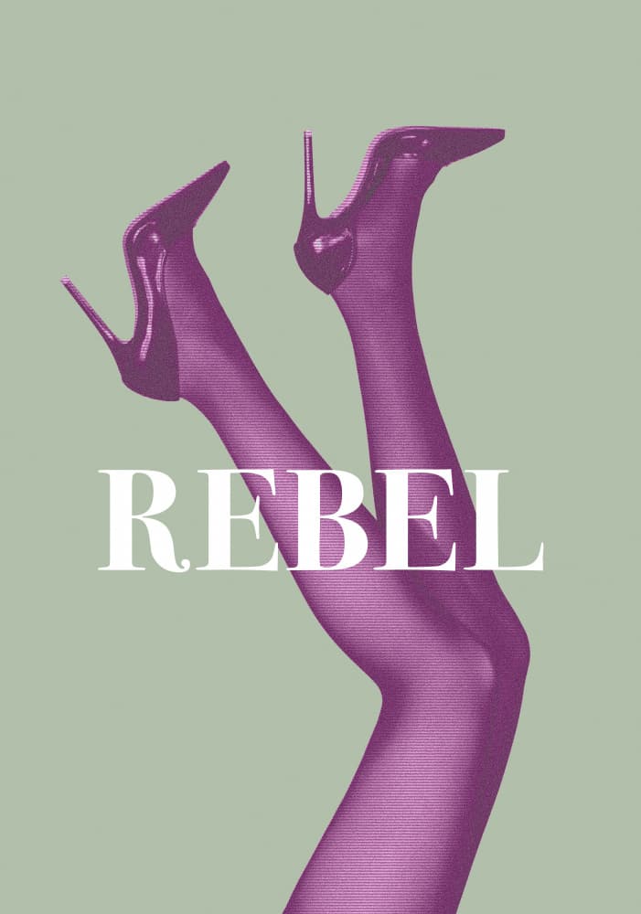 Rebel Fashion Legs by Pictufy Studio III — canvas wall art