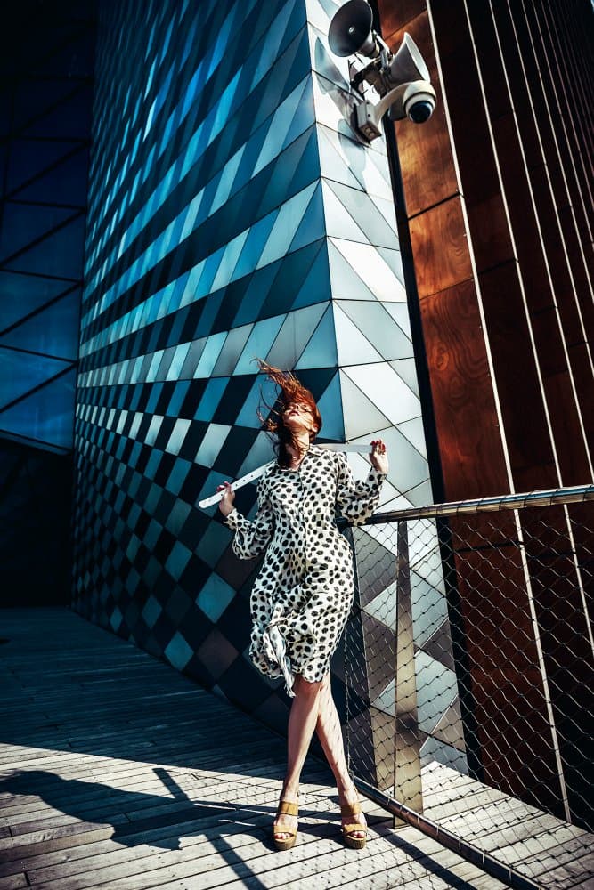 Chic Fashion Urban Architecture by Ruslan Bolgov — canvas wall art