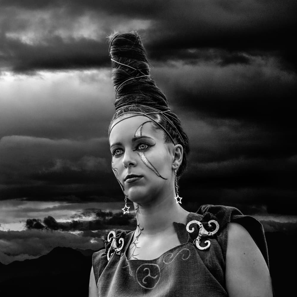 Stormy Celtic Warrior by Marco Antonio Cobo — canvas wall art