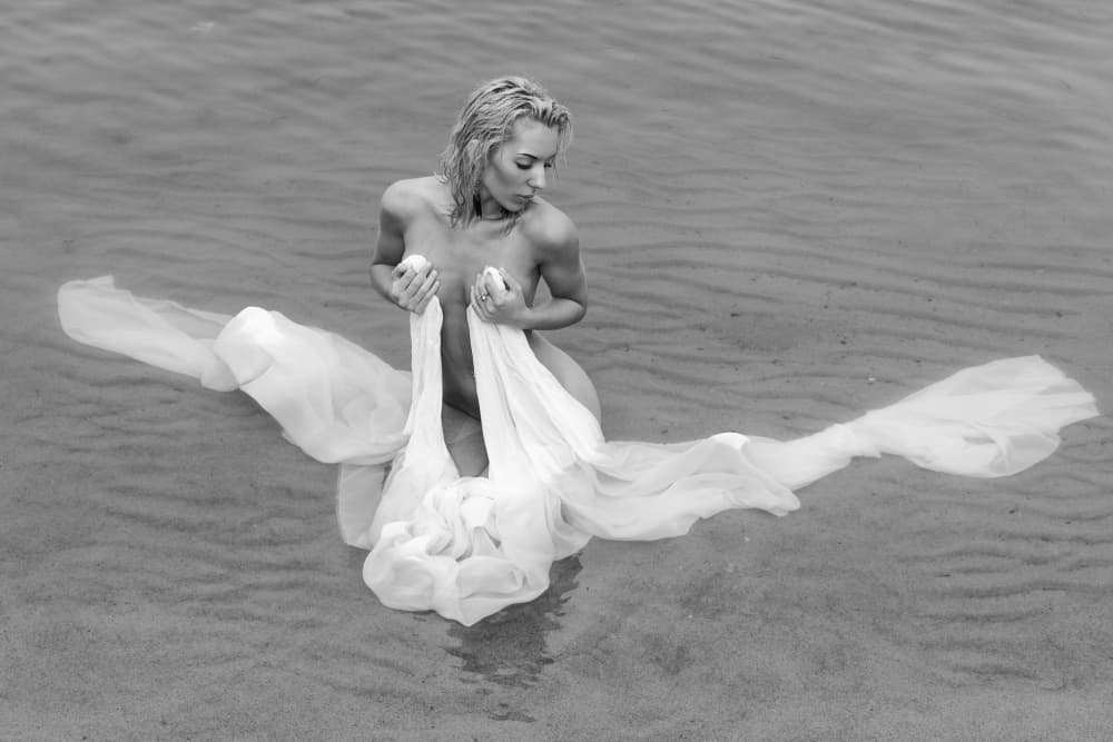 Ethereal Woman in Water by Anton Belovodchenko — canvas wall art