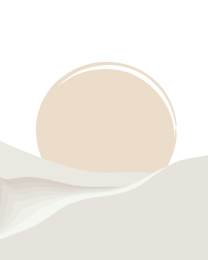 Serene Dune Horizon by KsanaKalpa — canvas wall art