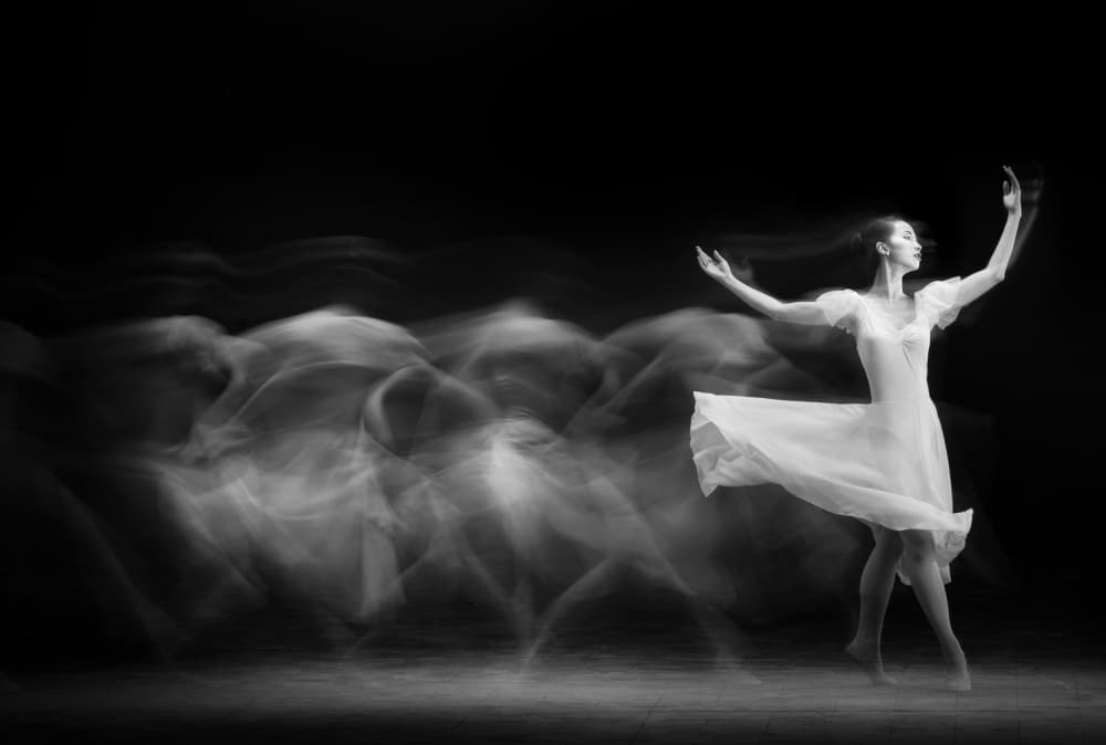 Ethereal Dance Motion by Yudhistira Yogasara — canvas wall art