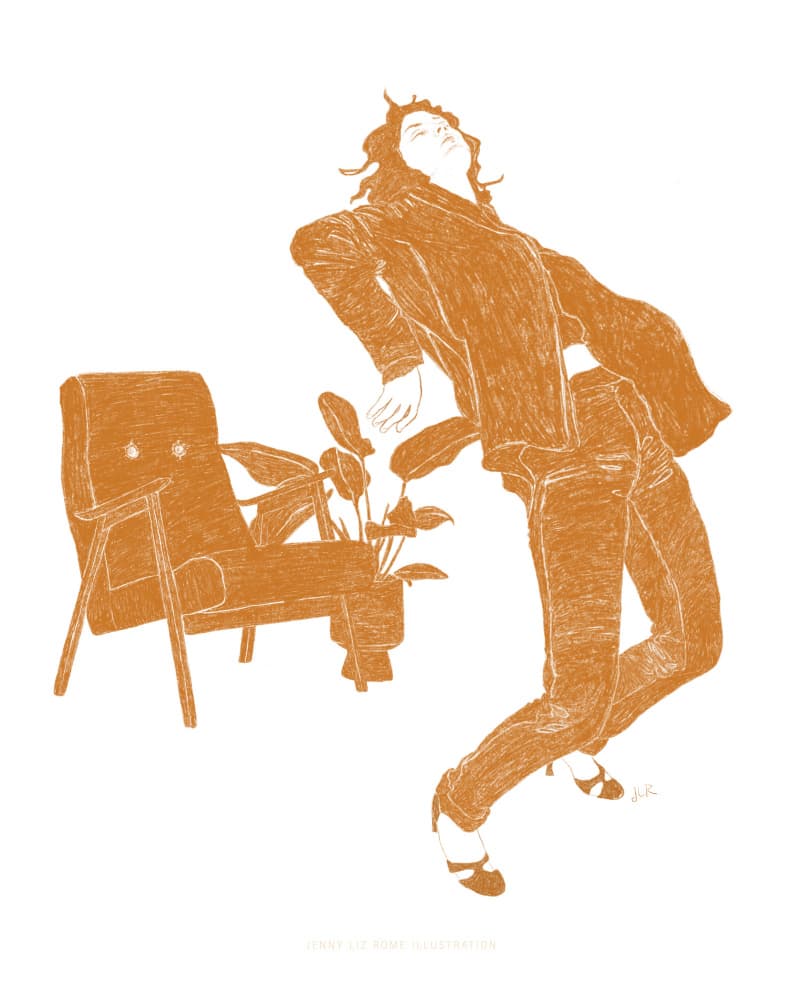 Jlr Dancing6 Copy by Jenny Liz Rome — canvas wall art