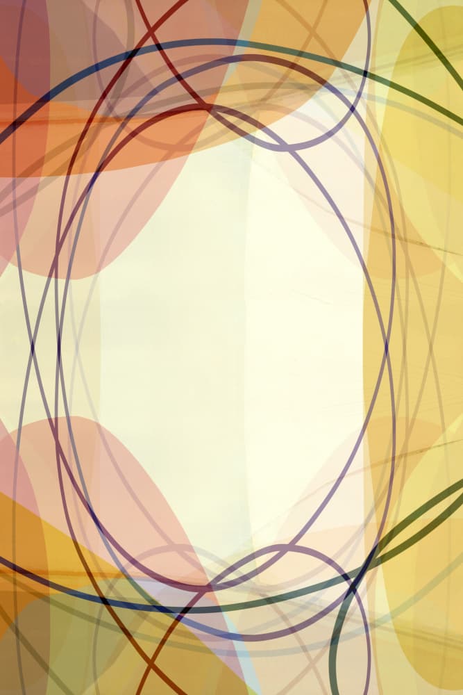 Layered Organic Curves by cartissi — canvas wall art