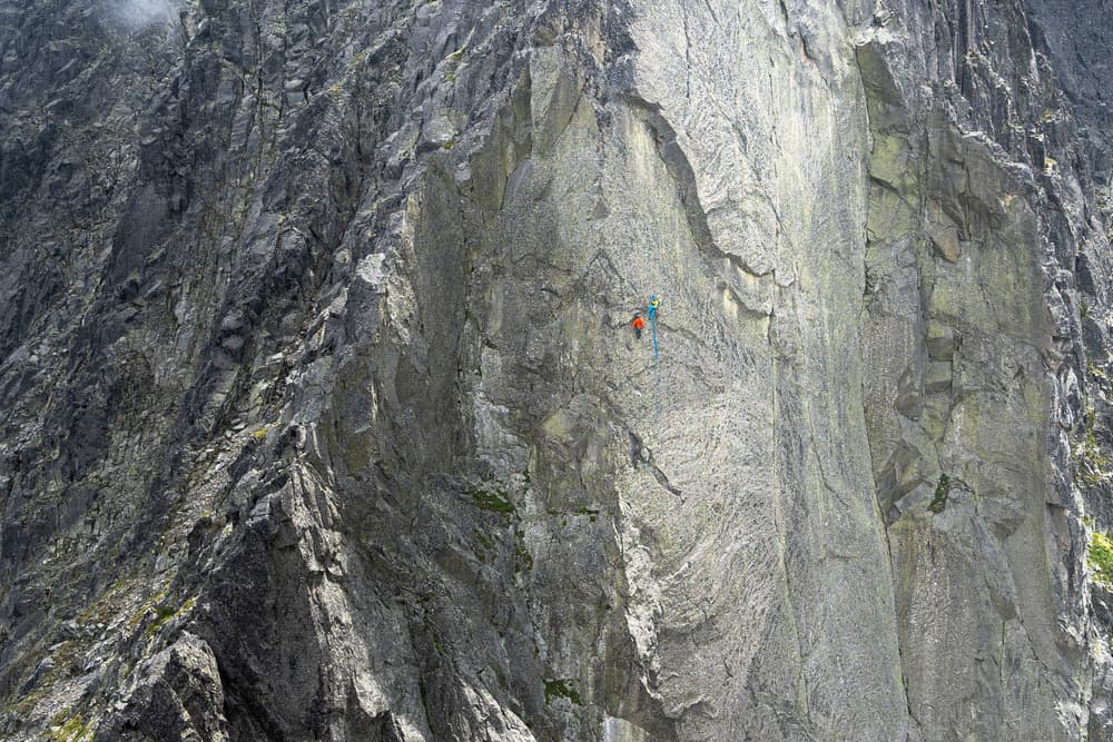 Big Wall Climbing Adventure by Matej Rumansky — canvas wall art