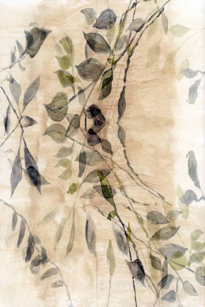 Ethereal Botanical Flow by cartissi — canvas wall art