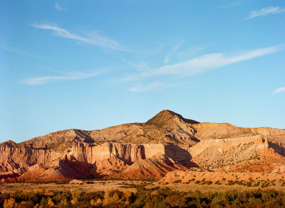 Red Rock Mountain Range by Bethany Young — canvas wall art