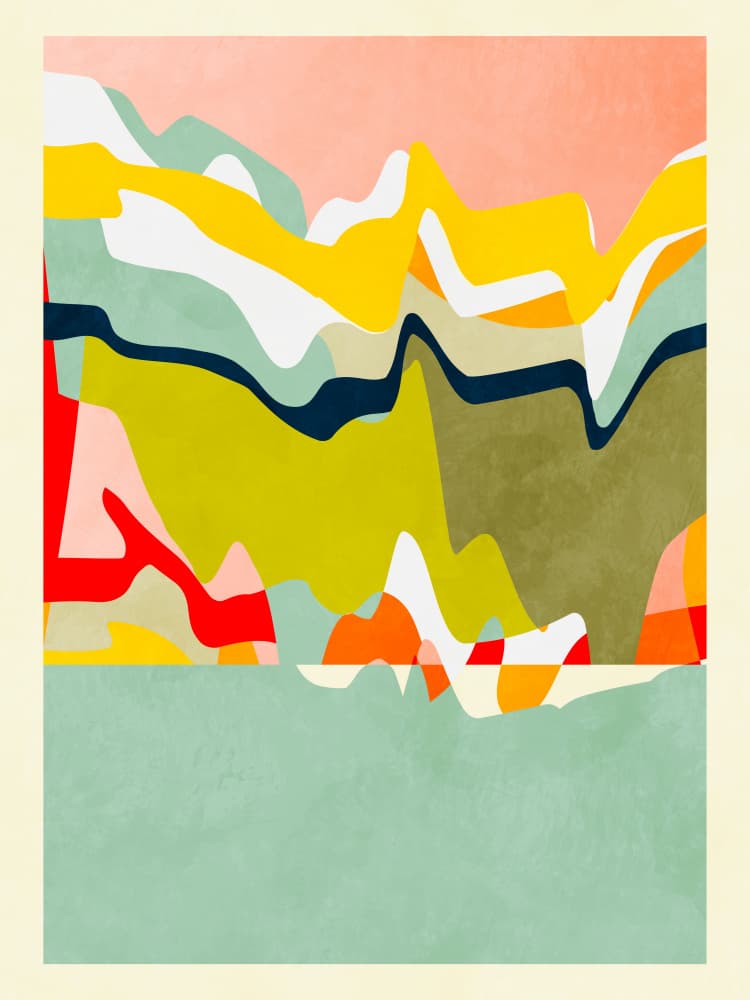 Spaces Landscape by Ana Rut Bre — canvas wall art