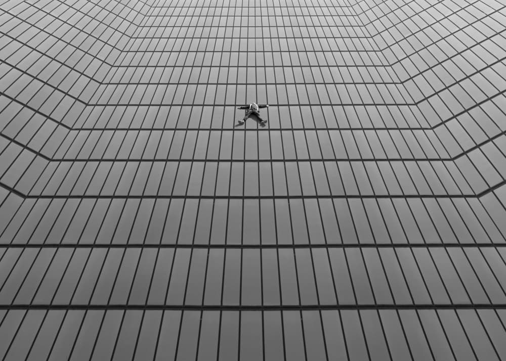 Window Washer High Rise by alizolghadri93 — canvas wall art