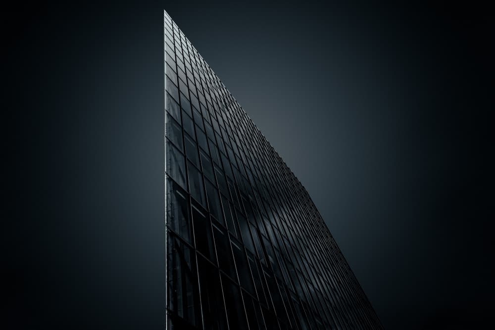 Modern Skyscraper Edge by Alaa Nour — canvas wall art