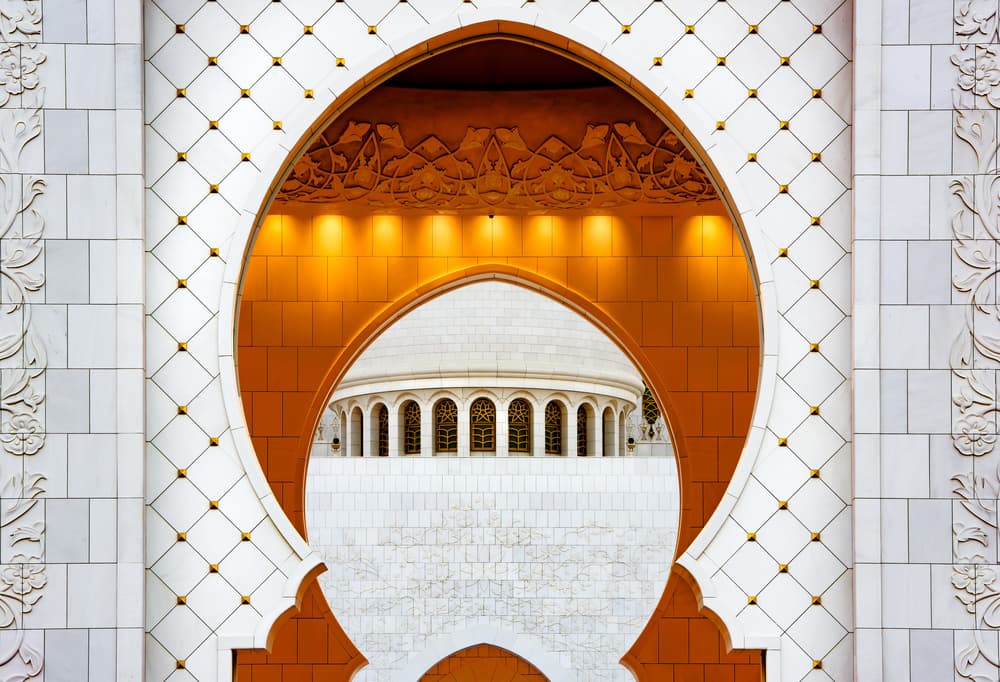 Grand Islamic Archway by Wayne Pearson — canvas wall art
