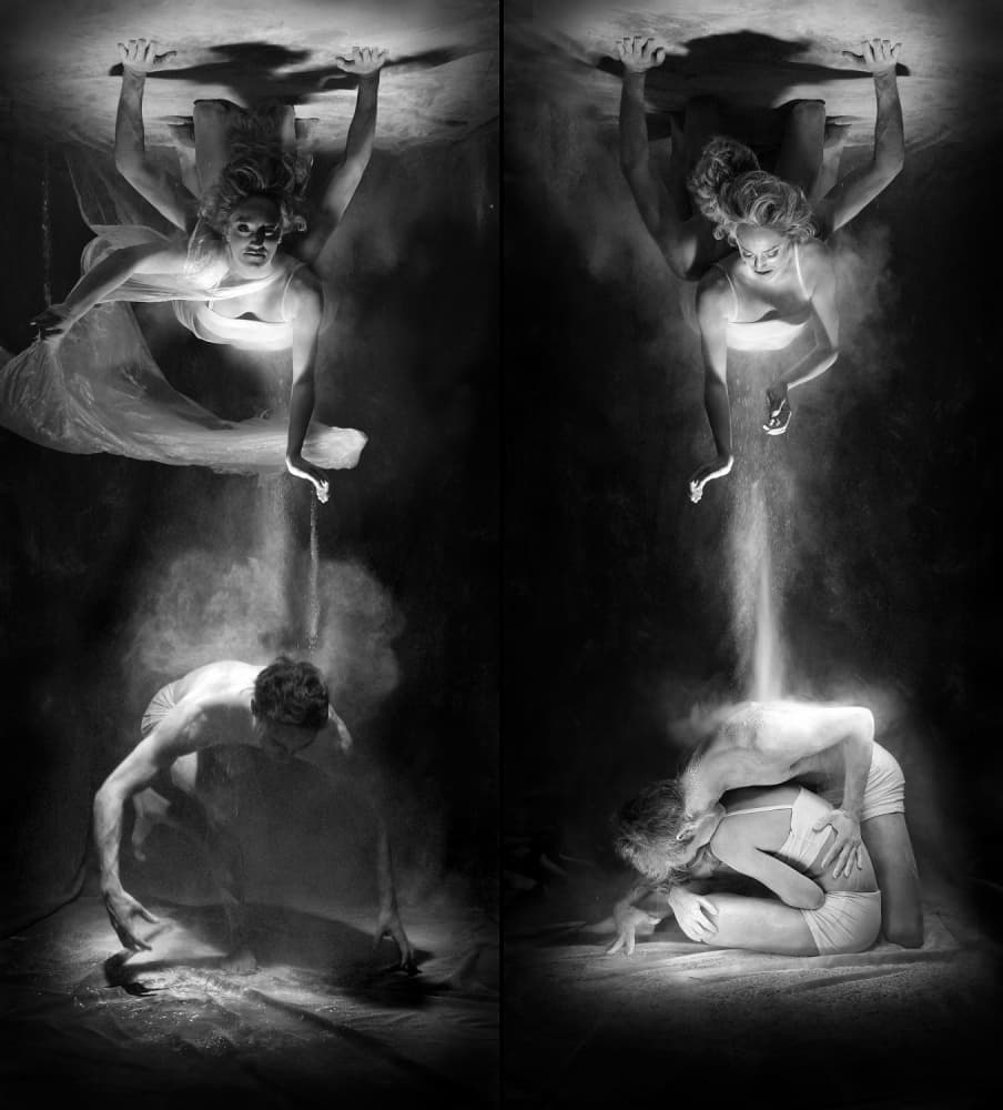 Ethereal Dust Flow by DDiArte — canvas wall art