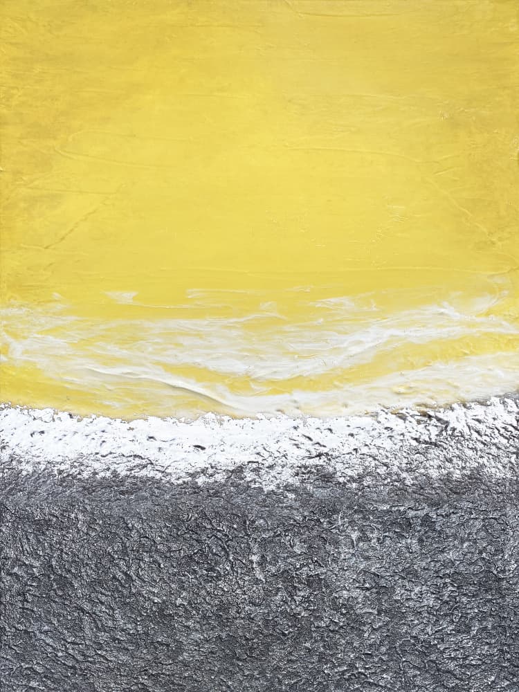 Textured Beach Abstract by Alyson Storms — canvas wall art