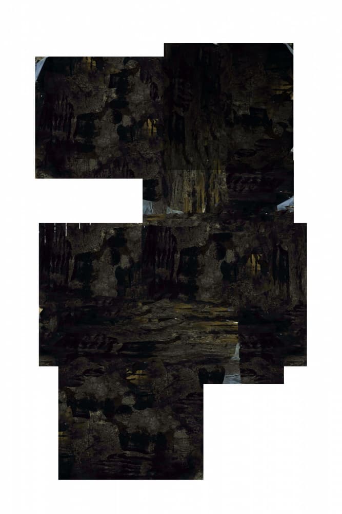 Mysterious Cave Depths by cartissi — canvas wall art