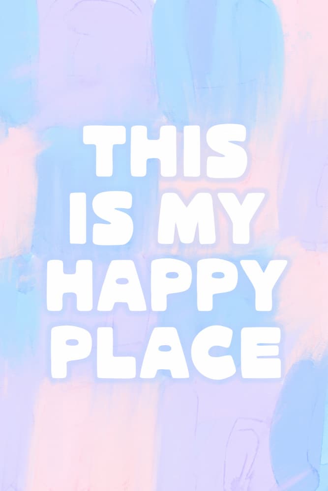 Thisismyhappyplaceno02 by Treechild — canvas wall art