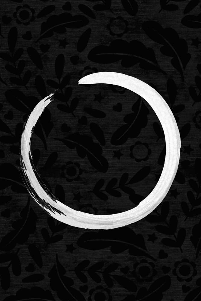Zen Enso Circle by StudioSix — canvas wall art