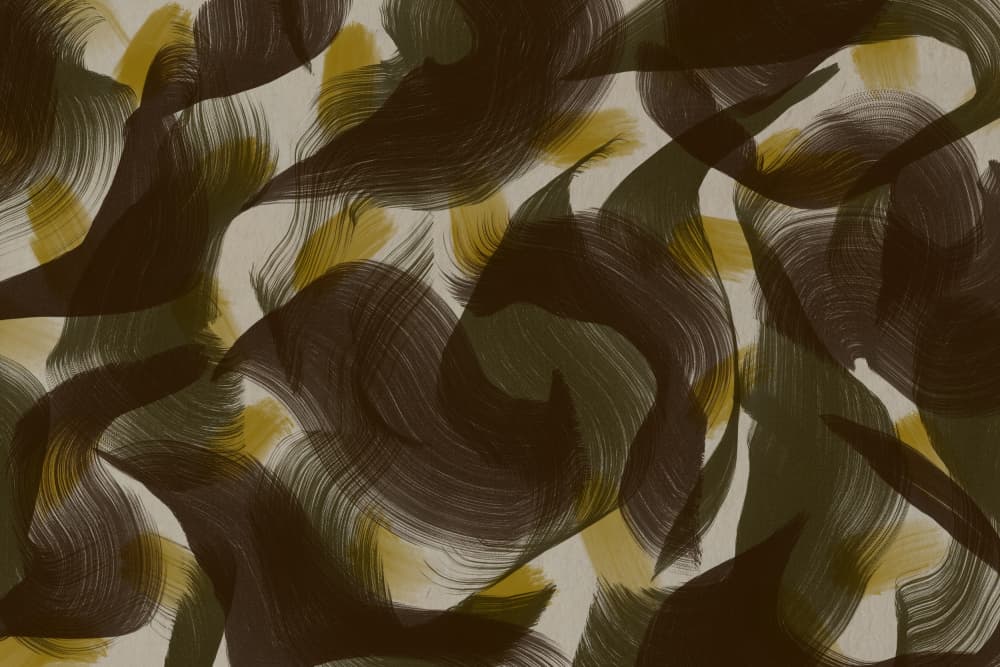 Whirling Earth Tones by Treechild — canvas wall art