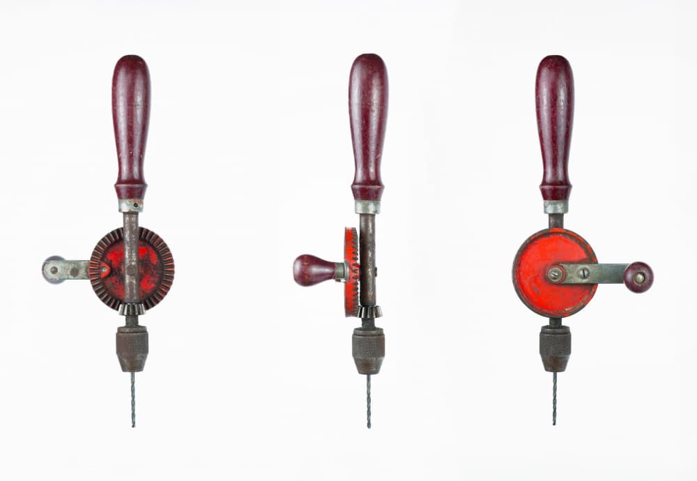 Vintage Hand Drill by FranzStaab — canvas wall art