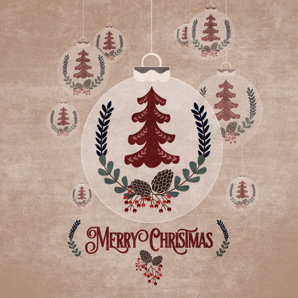 Lodge Ornament Bliss by Emel Tunaboylu — canvas wall art
