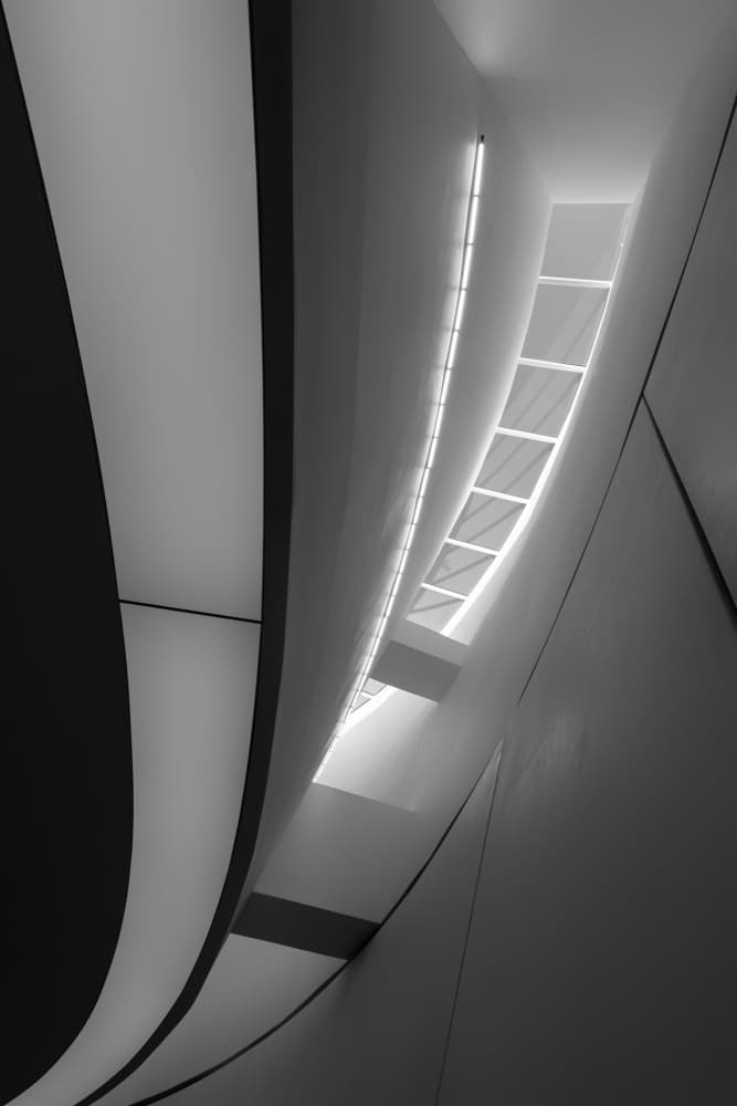 Abstract Architectural Curves by Filipe P Neto — canvas wall art