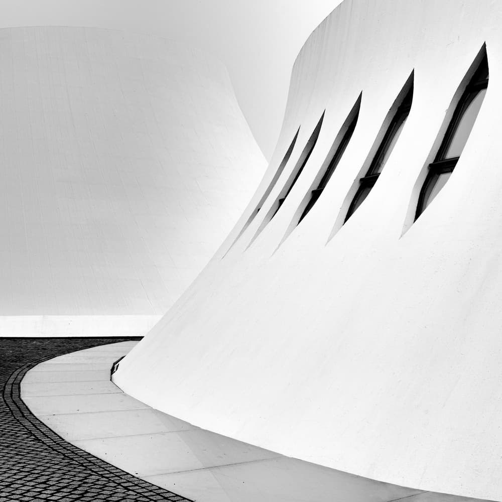 Modern Architectural Flow by Jan Rauwerdink — canvas wall art