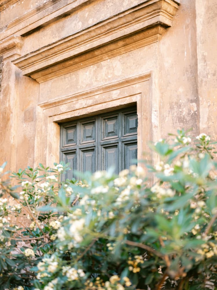 Botanical Trastevere Rome by Raisa Zwart — canvas wall art
