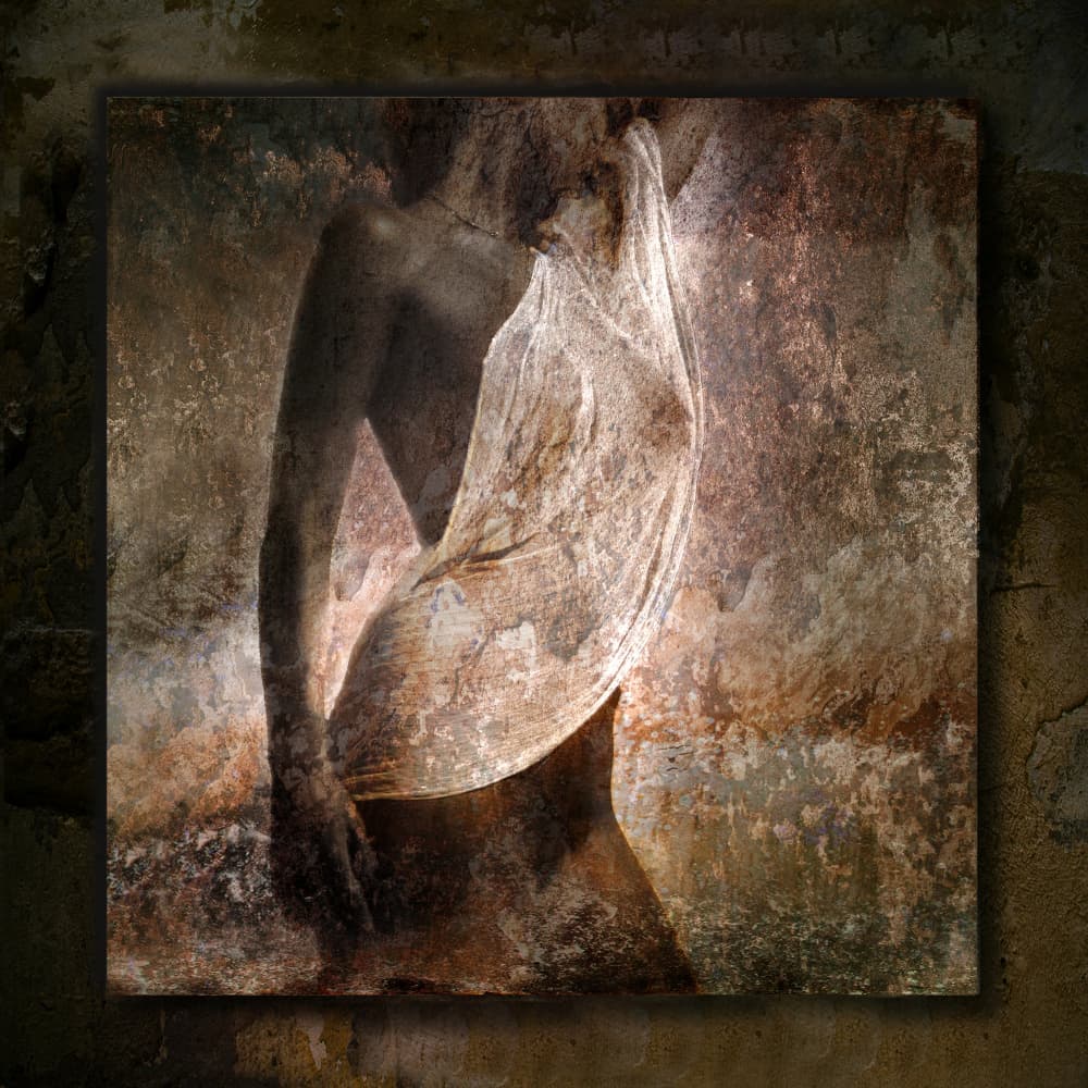 Sensual Draped Figure by Jan Donckers — canvas wall art