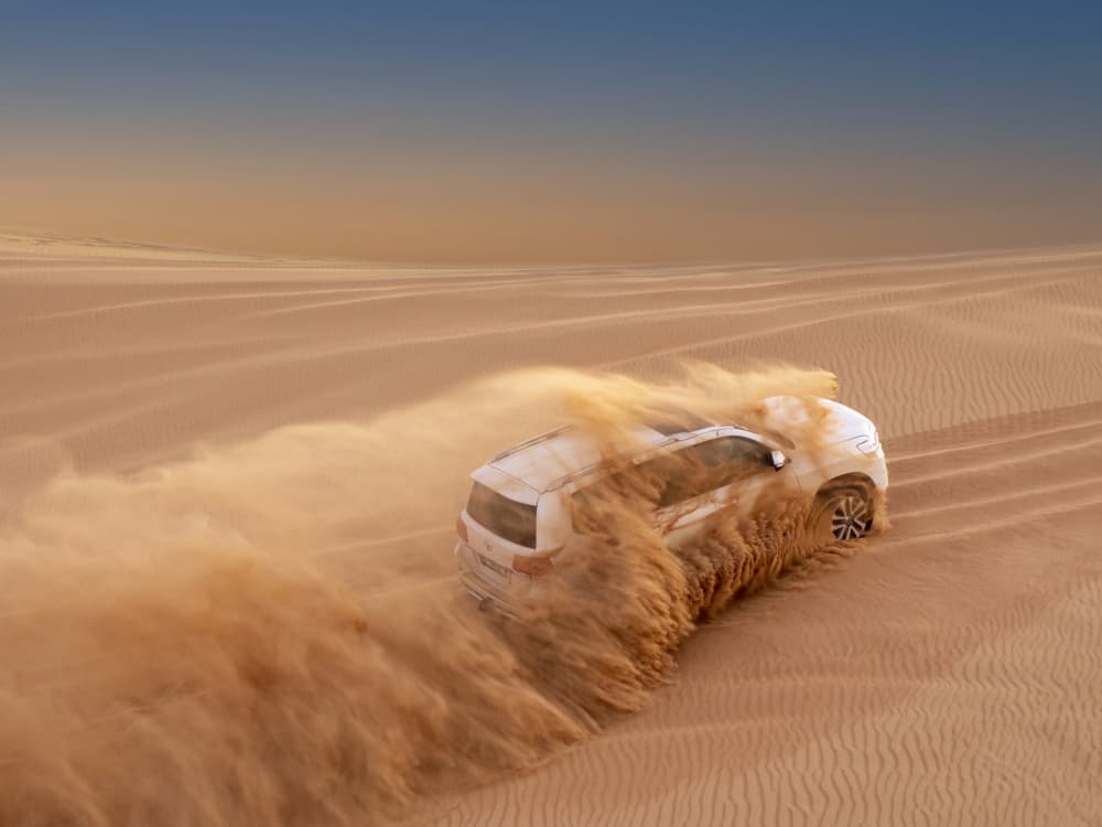 Desert Sand Spray by Svetlana Kirzh — canvas wall art