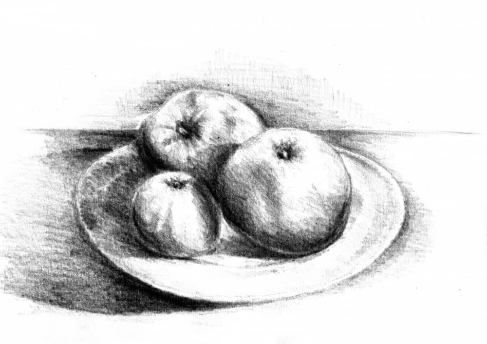 Classic Apple Still Life by Kulik — canvas wall art