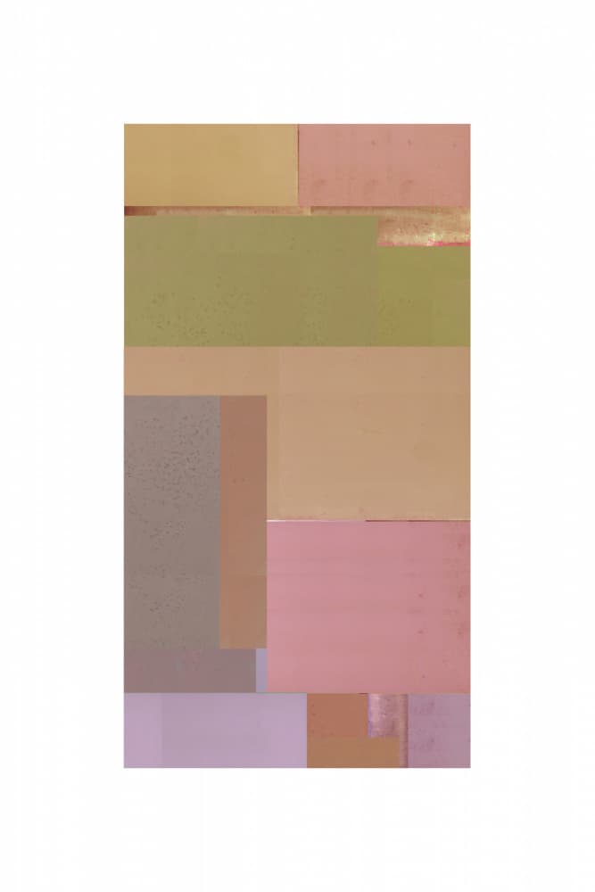 Muted Geometric Abstract by cartissi — canvas wall art