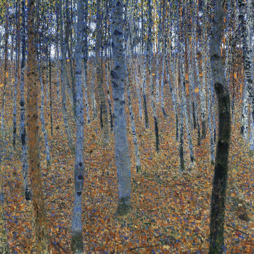 Beech Grove I (1902) by Gustav Klimt — canvas wall art