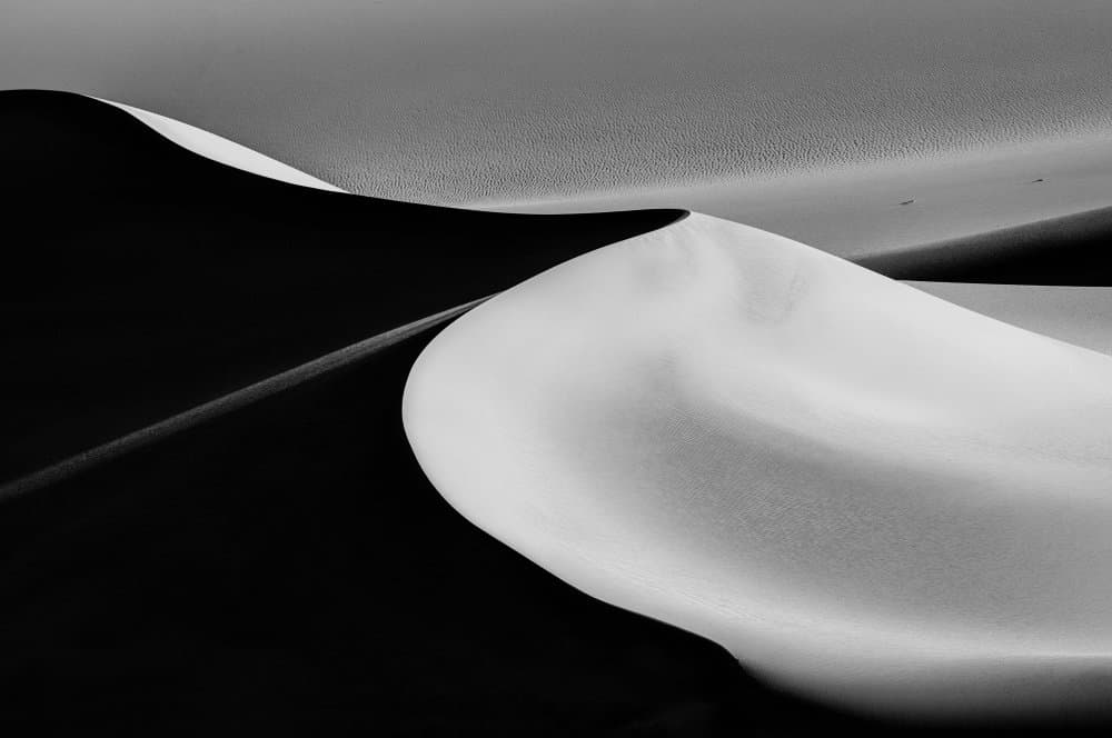 Desert Sand Waves by Jenny Qiu — canvas wall art