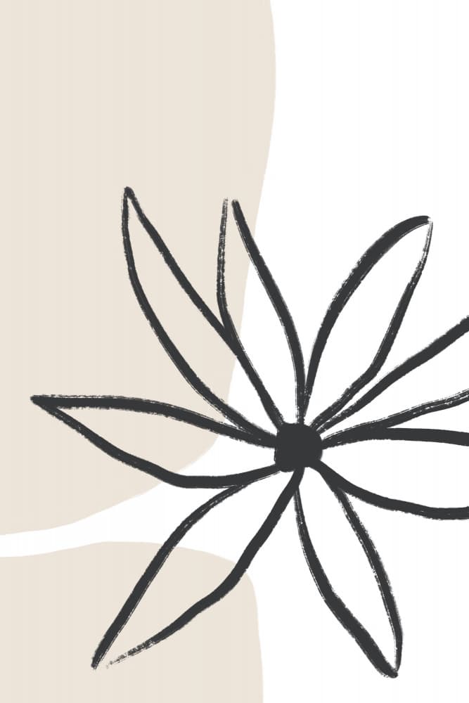 Simple Petals by uplusmestudio — canvas wall art