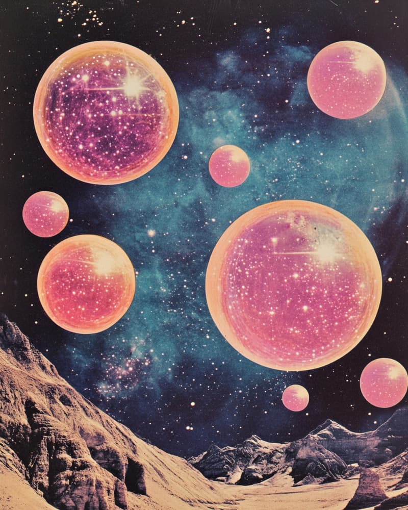 Surreal Cosmic Landscape