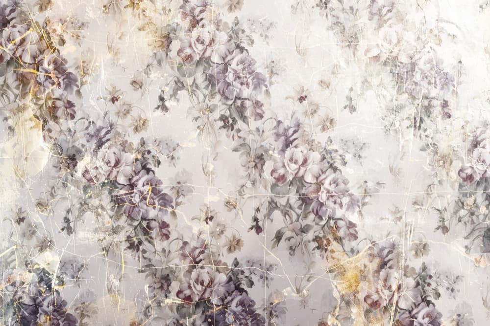 Faded Rose Pattern by Rafal Kulik — canvas wall art