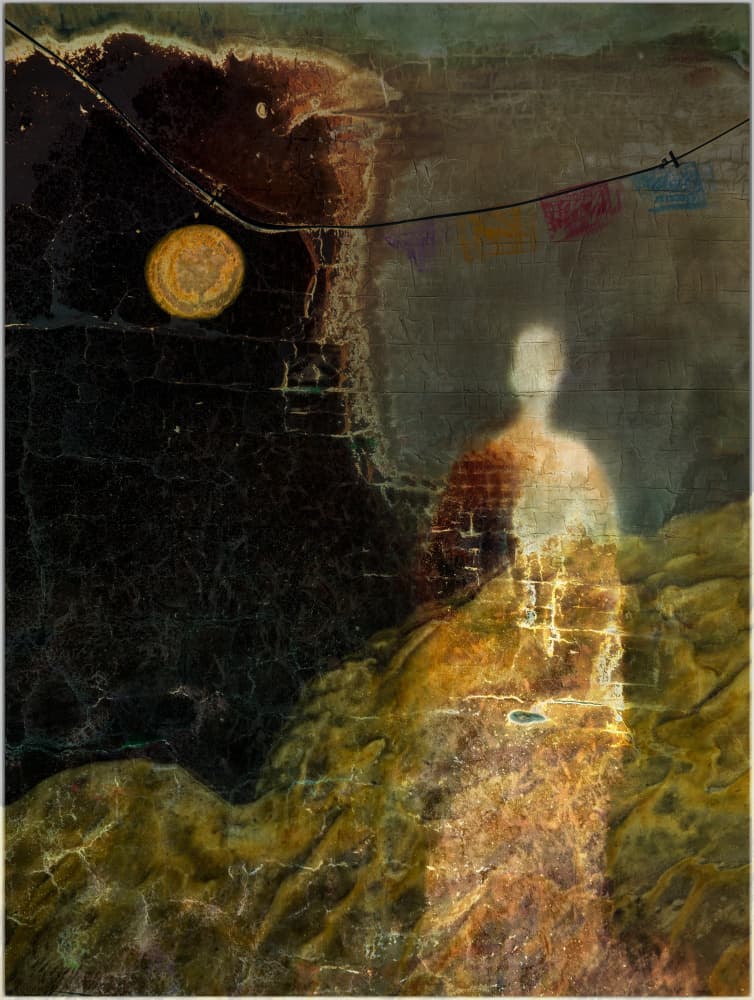 Mysterious Ethereal Figure by Shenshen Dou — canvas wall art