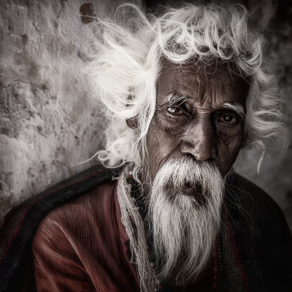 Wise Man Deep Gaze by Pavol Stranak — canvas wall art