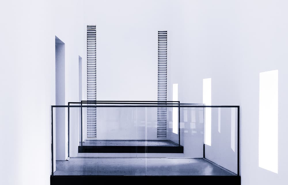 Modern Architectural Perspective by Martin Fleckenstein — canvas wall art