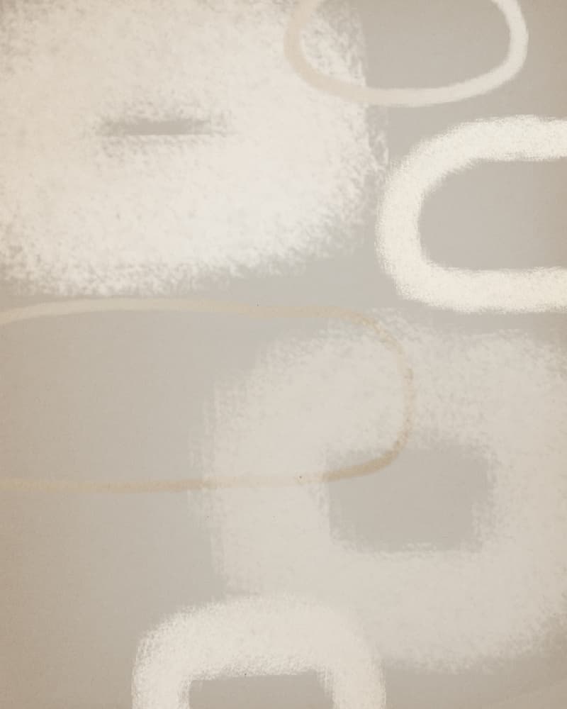 Soft Neutral Shapes by Diana Jahns — canvas wall art