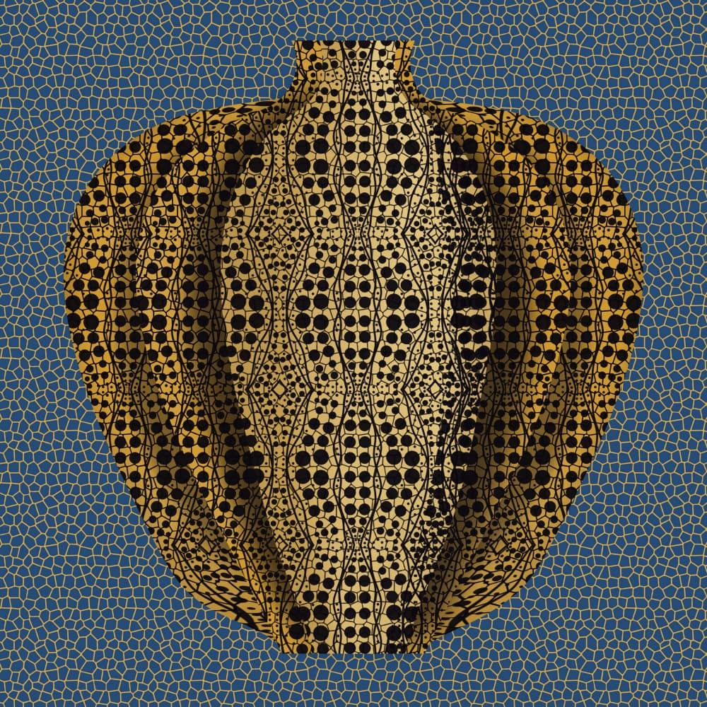Ornate Golden Vessel by Little Dean — canvas wall art