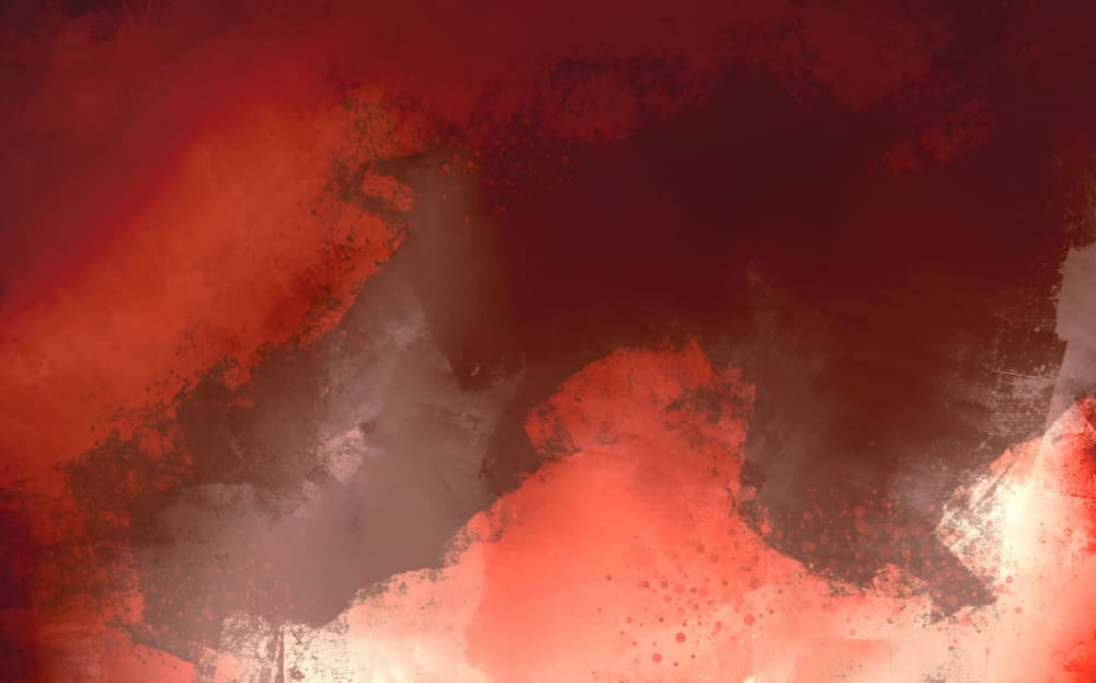 Dynamic Fiery Abstract by Josie George — canvas wall art