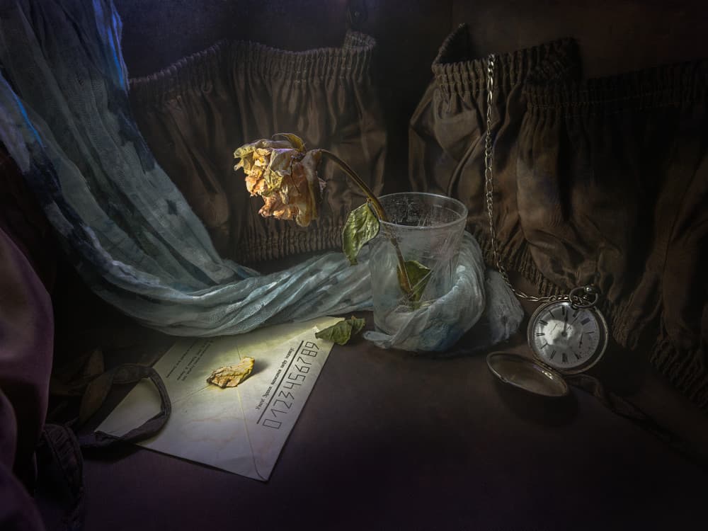 Unforgotten love by Vadim Kulinsky — canvas wall art
