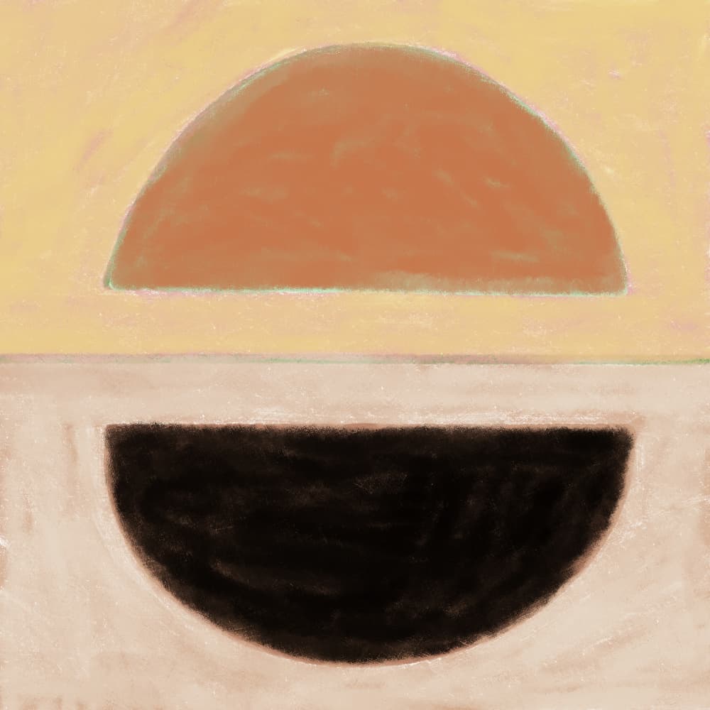 Desert Sun Balance by Sharyn Bursic — canvas wall art