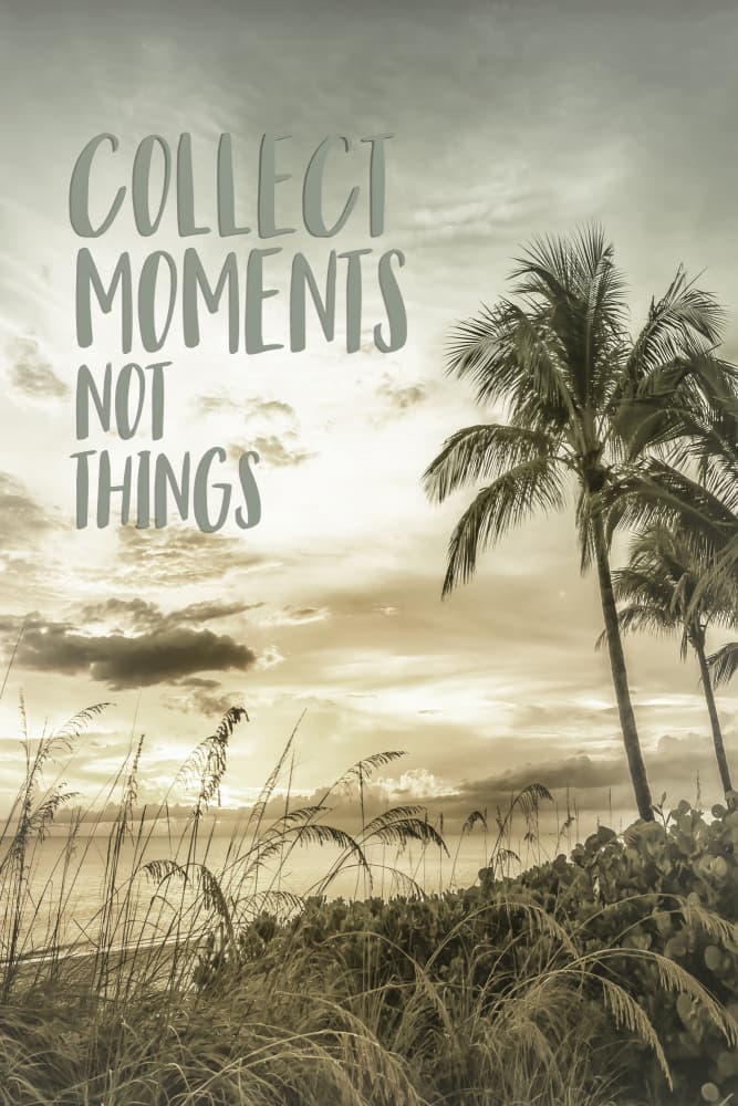 Collect Moments Beach Sunset by Melanie Viola — canvas wall art