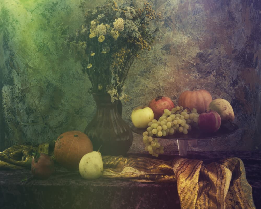 Autumn Still Life by UstinaGreen — canvas wall art