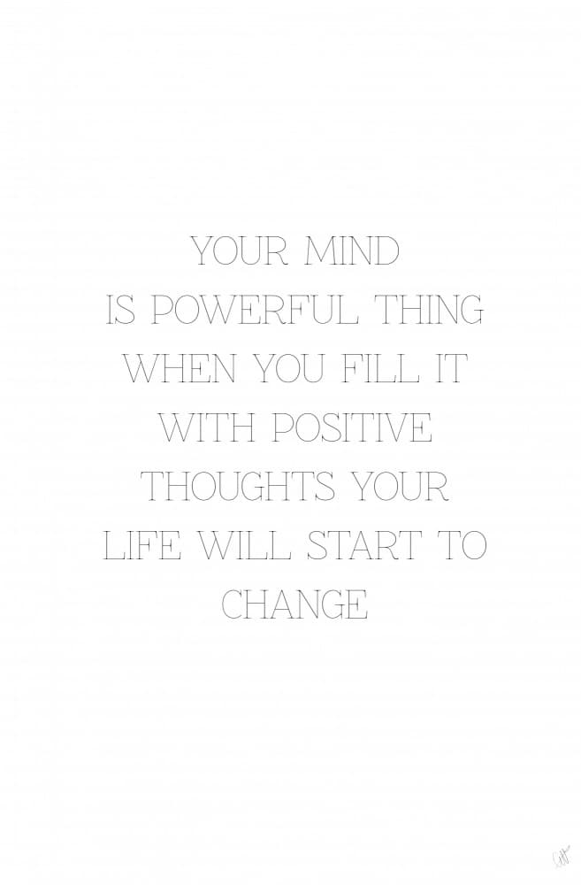 Positive Mind Change by Anne-Marie Volfova — canvas wall art