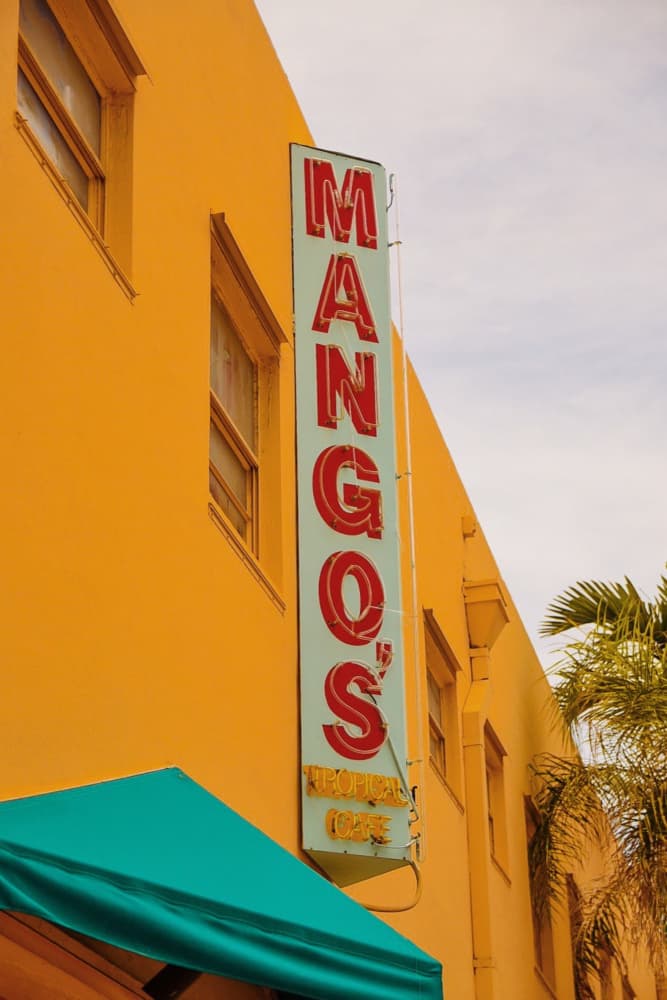 Mangos Art Deco Cafe by Del Mundo Imagery — canvas wall art